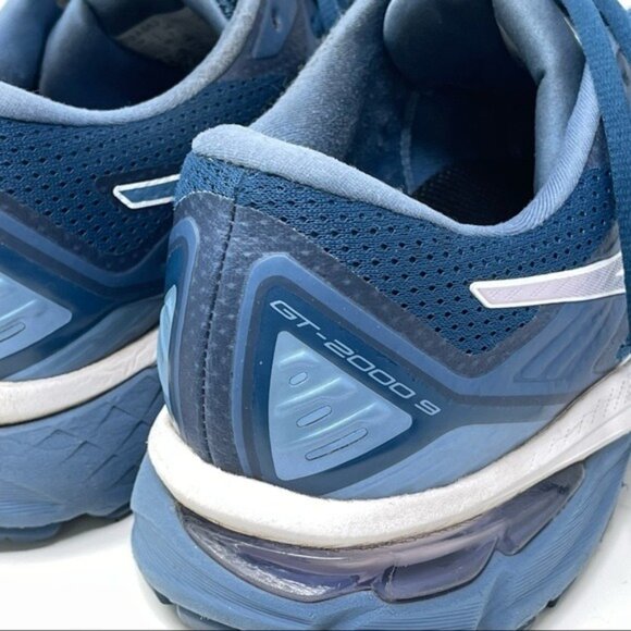Asics Womens GT 2000 9 1012A863 Blue Running Shoes Sneakers Size 9.5 - Picture 6 of 16